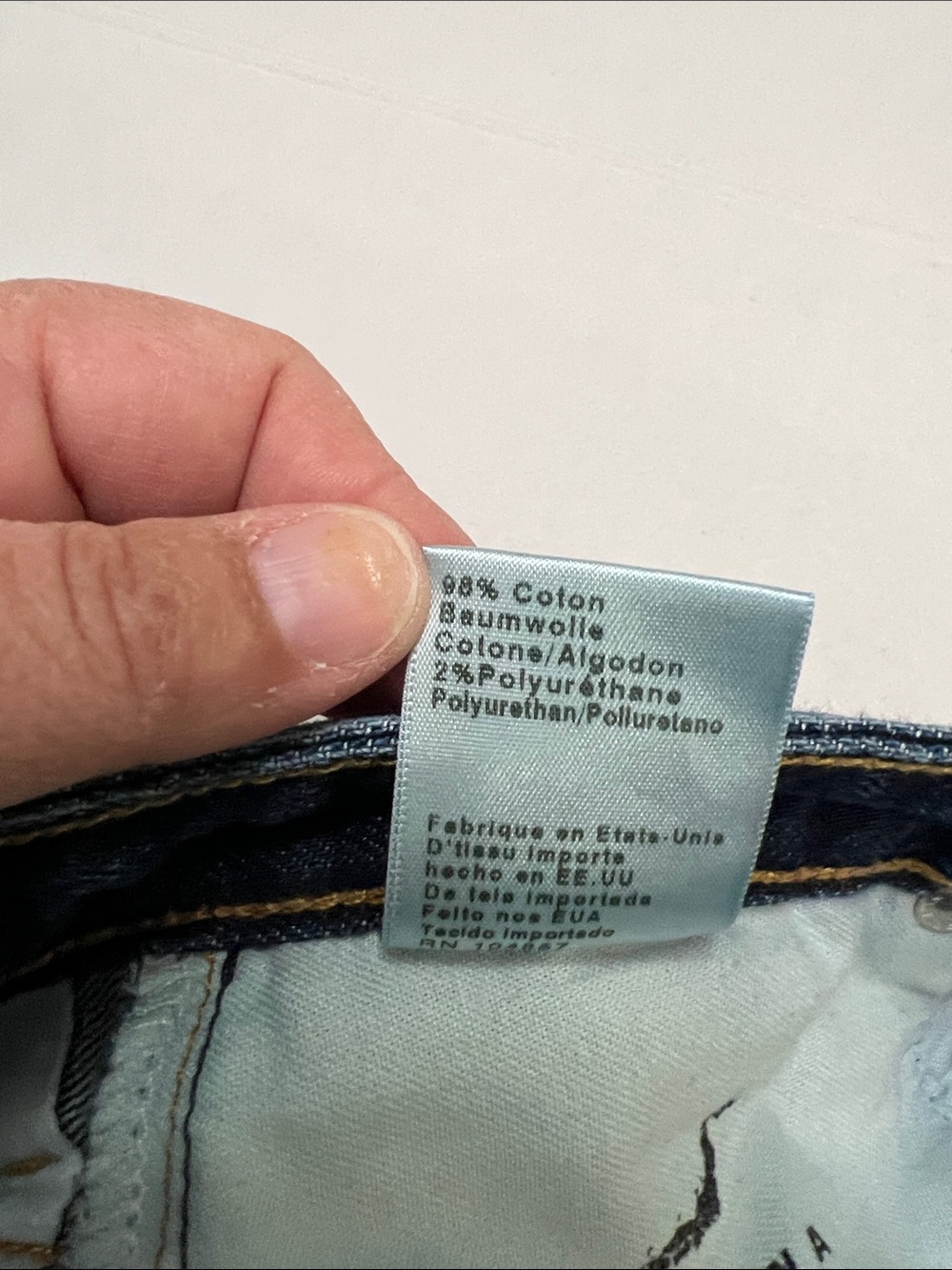 AG Alexxis Slim High Rise Selvage Jeans Women's 25R - SHOWA Japan Denim Limited - Picture 12 of 16